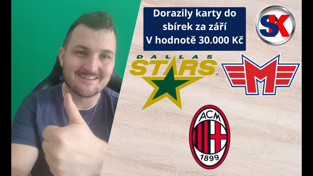 💖Dorazily karty + hokejky do sbírek za září💖