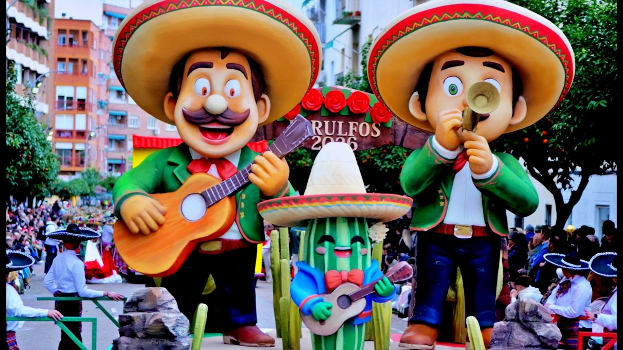 [4K] Comparsa Los Pirulfos en el Carnaval de Badajoz 2026 @lospirulfos #carnaval #badajoz