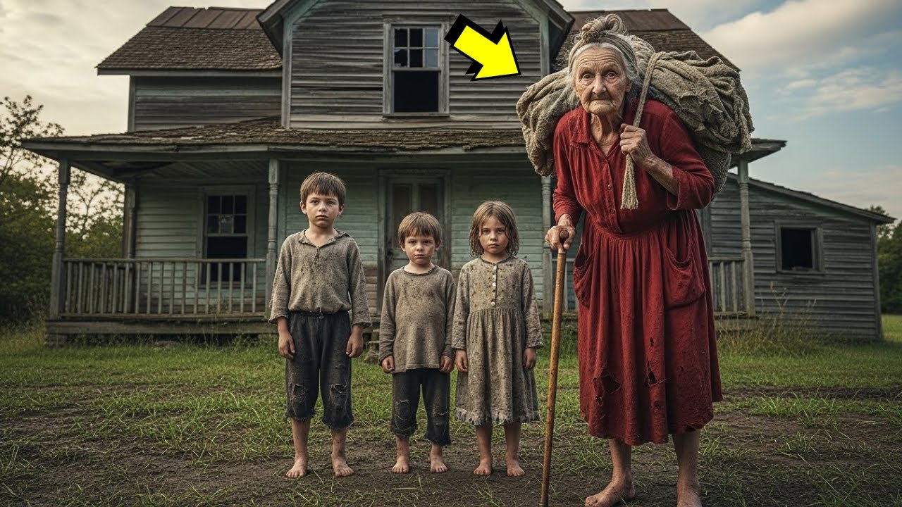 La Abuela Abandonada Encontró Un Rancho Para Vivir Con Sus Nietos… Pero Había Algo Inquietante