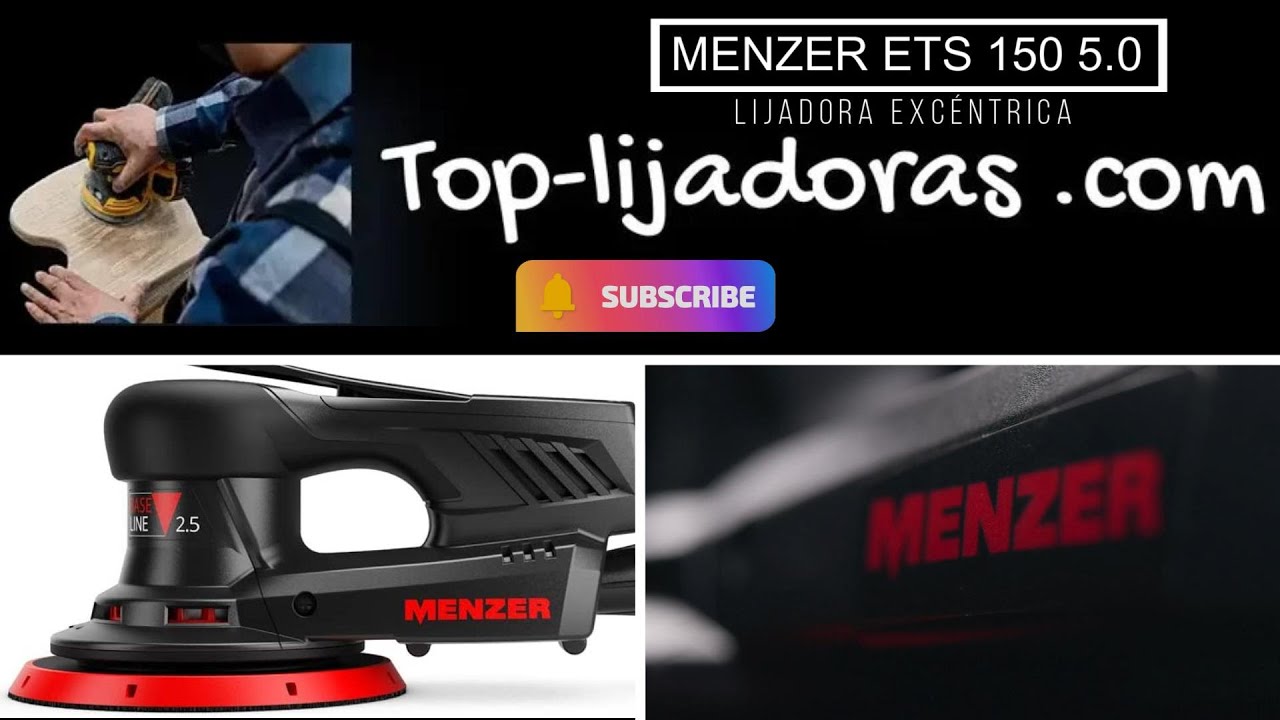 ✅ MENZER ETS 150 5.0 🔥 Lijadora Exc&eacute;ntrica #lijadora #pulidora #blackfriday2022