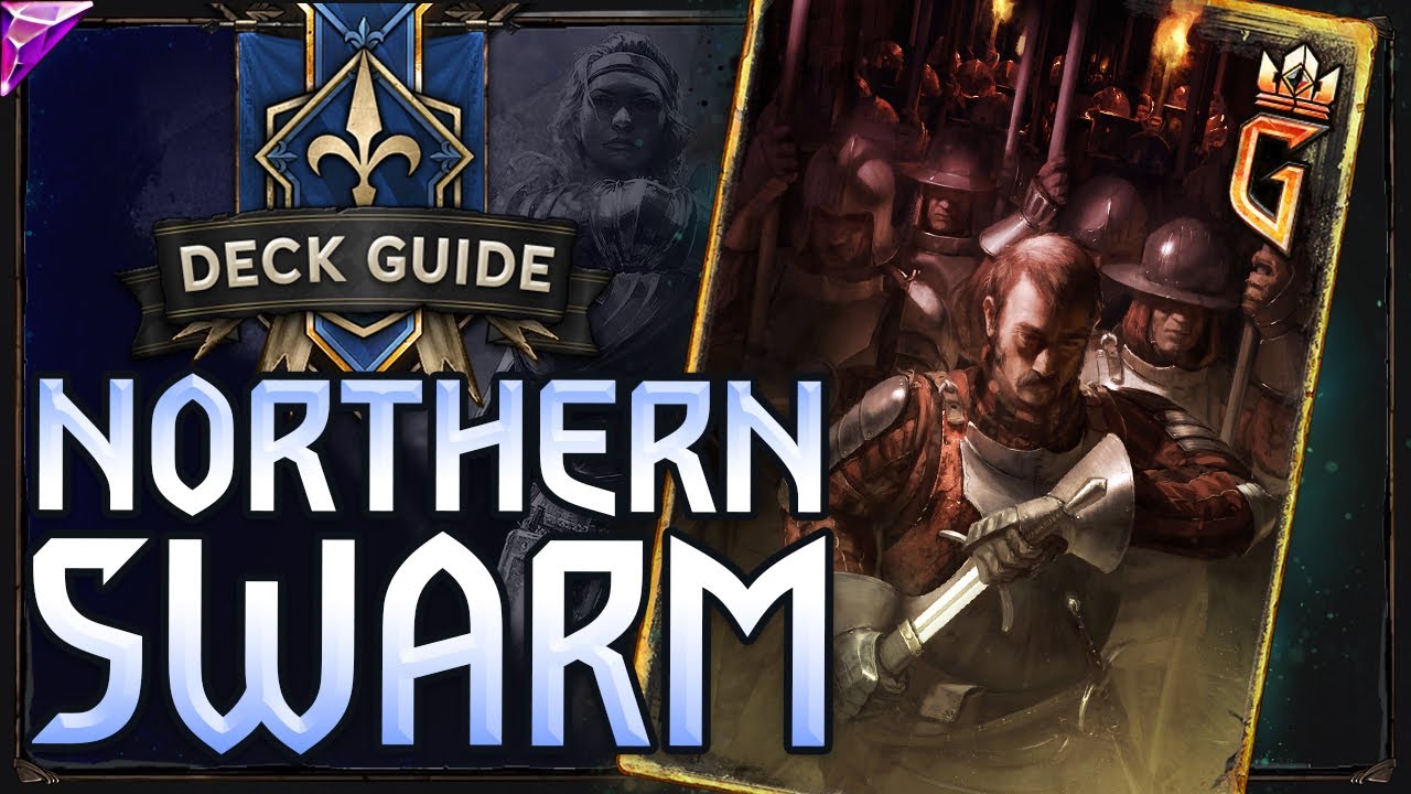 NORTHERN SWARM | NR Uprising Tempo Swarm Deck Guide + Gameplay [GWENT]