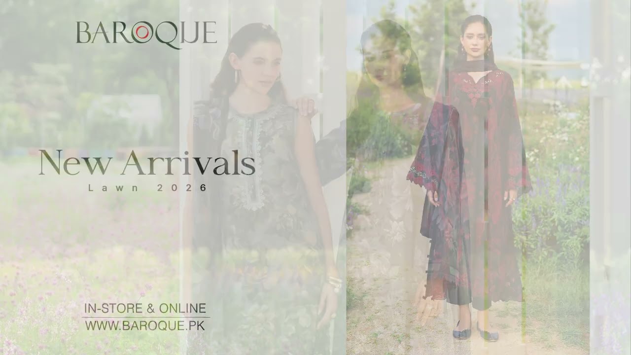 Baroque Fashion - New Arrivals Lawn 2026