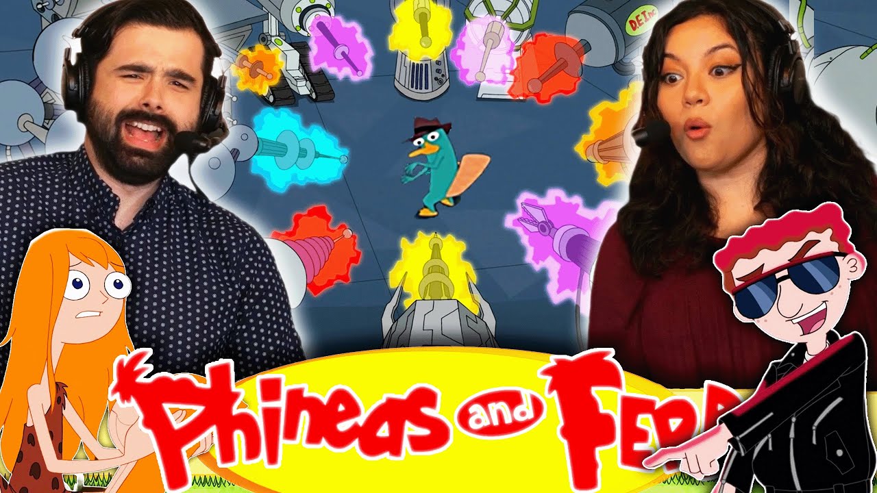 We Watched PHINEAS AND FERB SEASON 3 EPISODE 31 & 32 For the FIRST TIME! WHERE'S PERRY? (PART 1 & 2)
