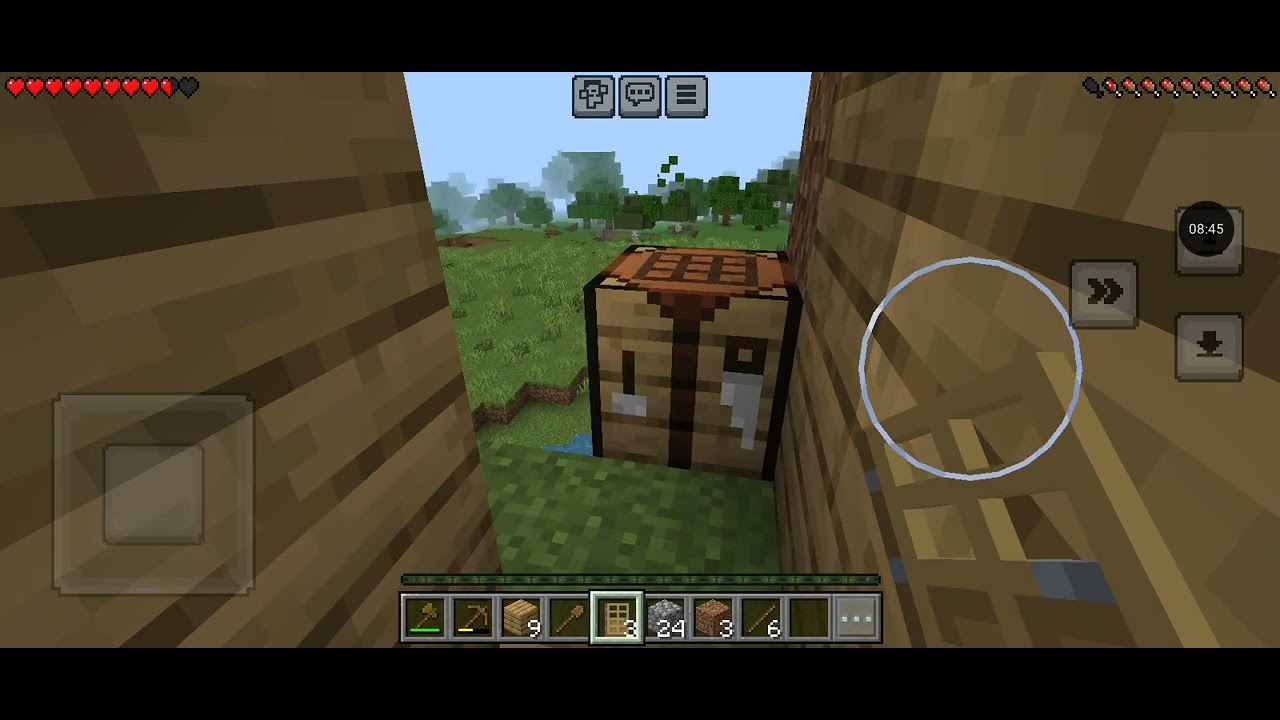 Jogue Minecraft e zerei parte 1 