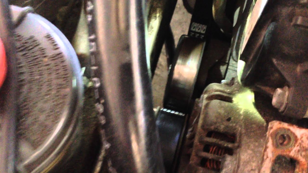 2002-03 Acura TL Type S - How To Change Serpentine Belt (Drive Belt)