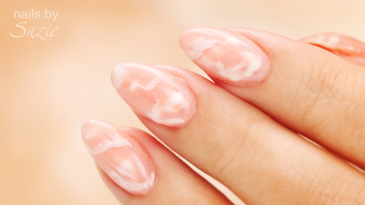 Rose Quartz  Acrylic and Gel Nails