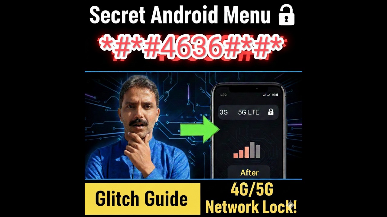 Android Secret Code ##4636## | Phone ki Hidden Settings On Karen! 📱