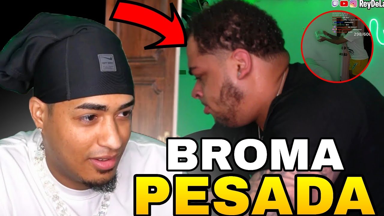 ReyDeLaCity Le Hace Una Broma A AJsoWaveyyy 🤣🥊 *Sale Mal*