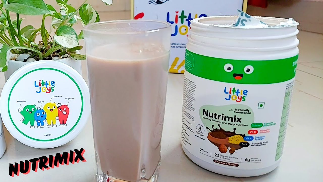 Little Joys Nutrimix Powder & Demo | How to use Nutrimix ?  Is This the Best Health Drink for Kids?