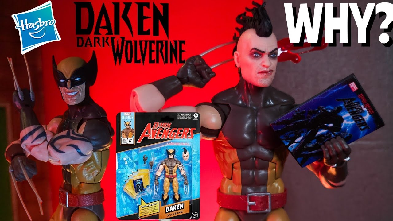 🤑Перекраска? Разочарование? Ретро-фигурка Marvel Legends Daken Wolverine Dark Avengers #Wolverine