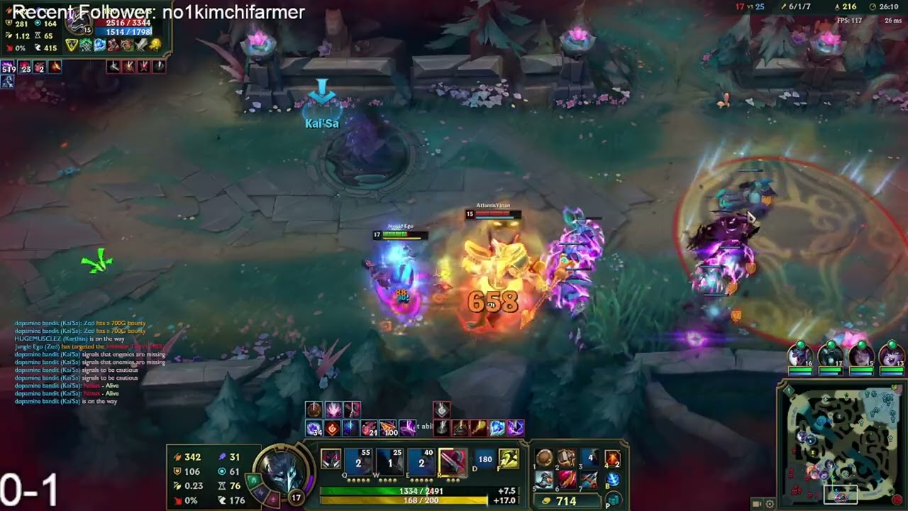 Walking the dog! zed vs nasus