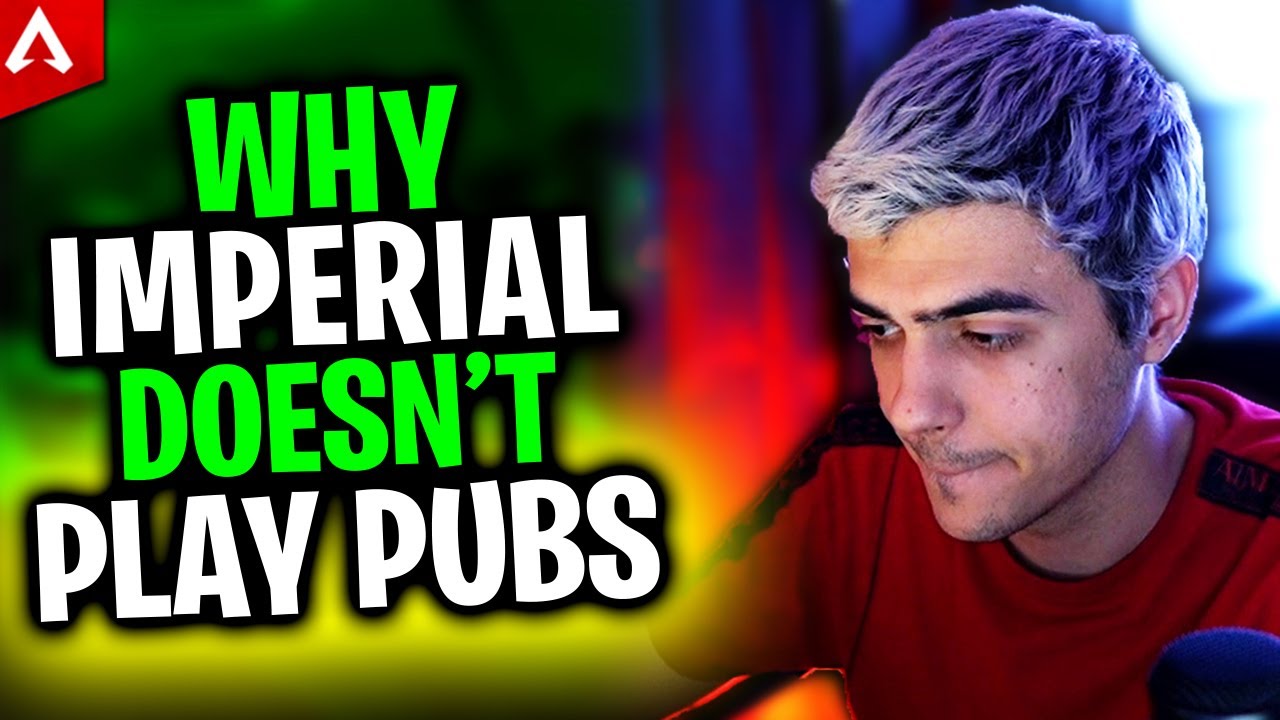 ImperialHal Tells Why He Doesn't Play Pubs - Apex Legends Highlights