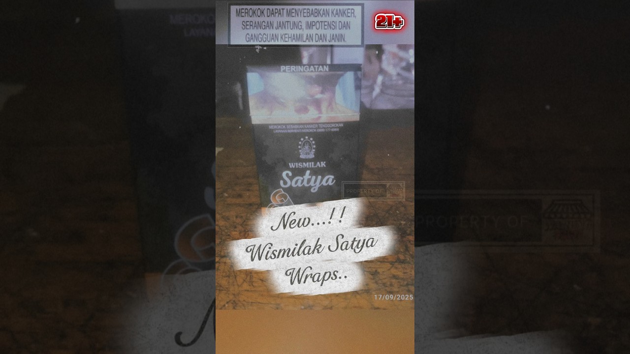 new product..|| WISMILAK SATYA WRAPS 12 BATANG #iwa88grocery #rokoko