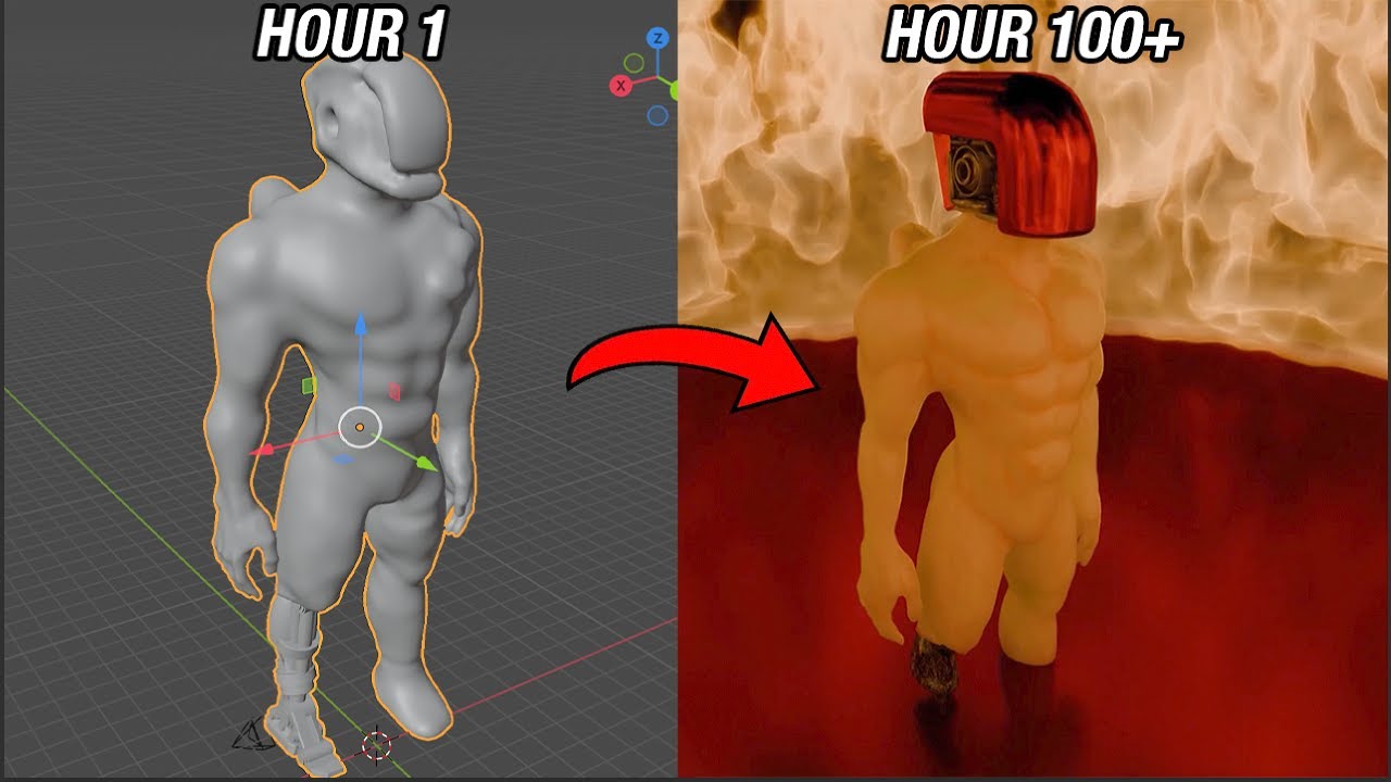 I spent 100+ hours learning Blender Animation!