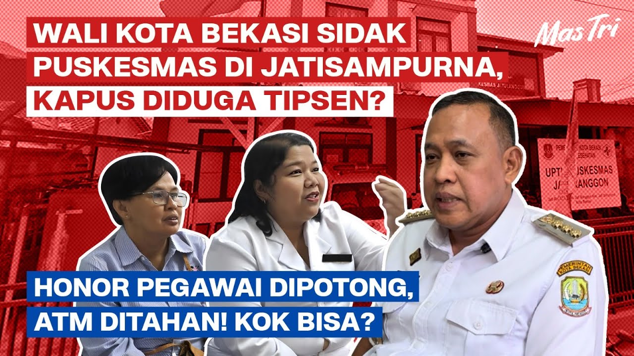 Walikota Bekasi Sidak Puskesmas Jatiranggon, Hasilnya Bikin Kaget #mastriadhianto