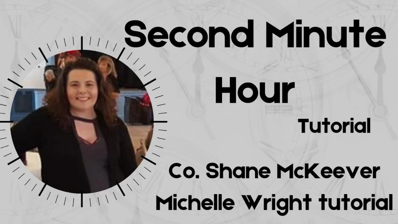Second Minute Hour Line dance tutorial Intermediate choreography by Shane McKeever