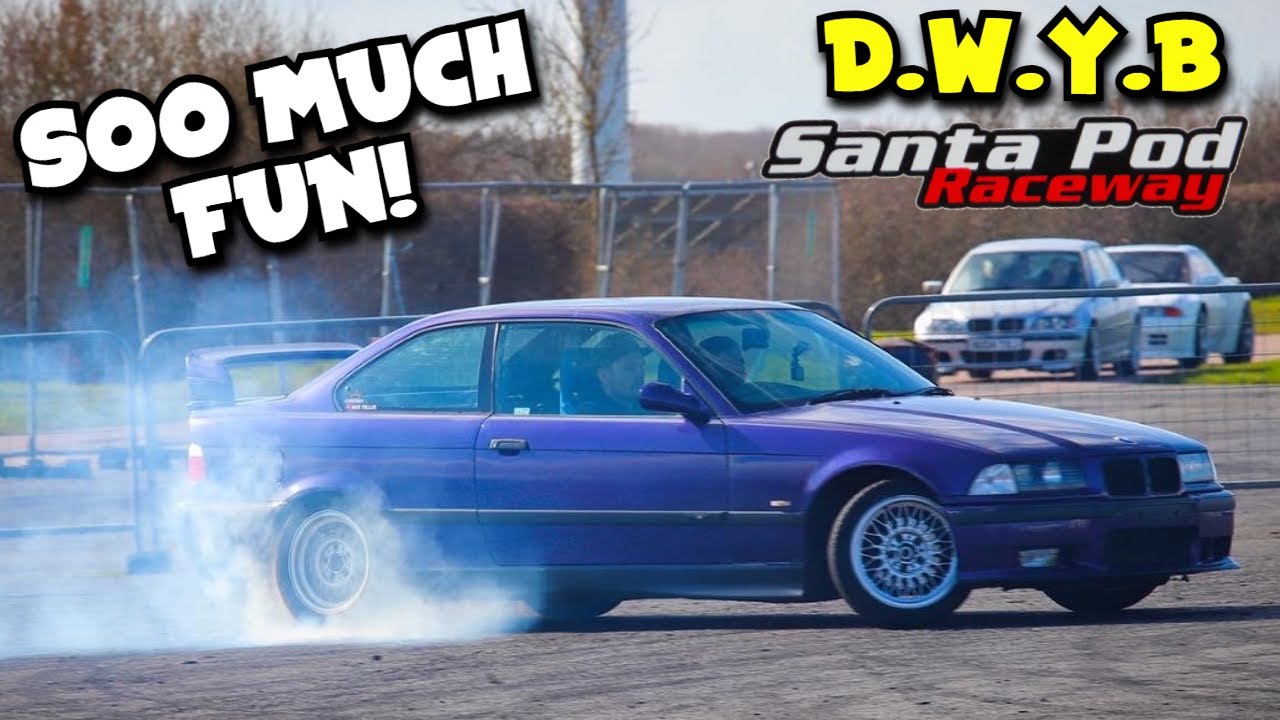 Drift Day in the BMW e36 323i! *Santapod DWYB*