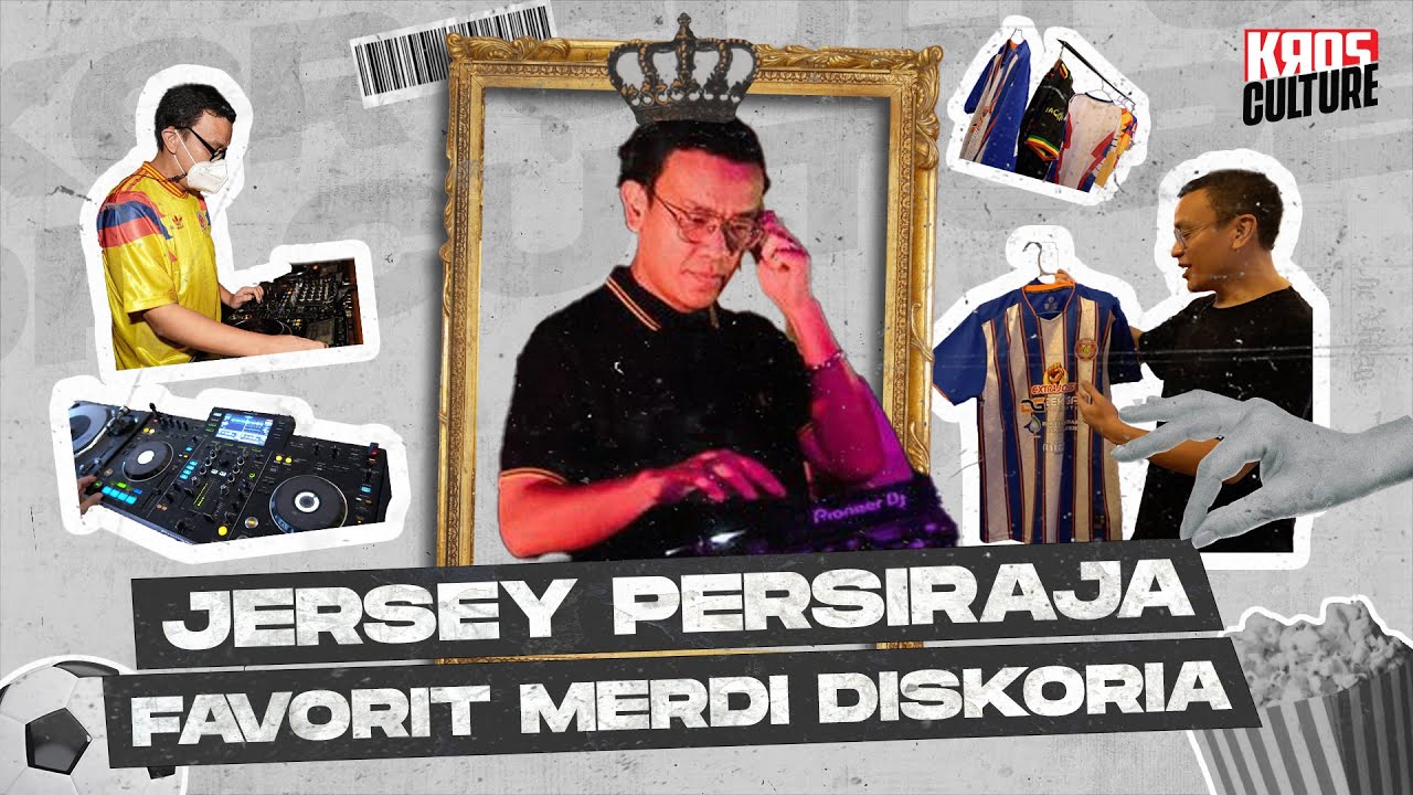 Mengintip Koleksi Jersey Lokal dan Vinyl Lawas Merdi Diskoria - KROSCULTURE #2