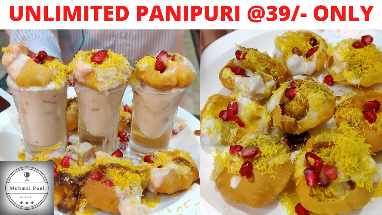 Unlimited Panipuri Gwalior @39/- Only | The Panipuri Spot Gwalior | Muhmai Pani Panipuri Gwalior