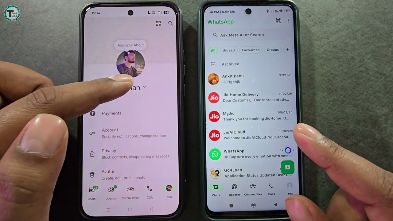 One WhatsApp 2 phone