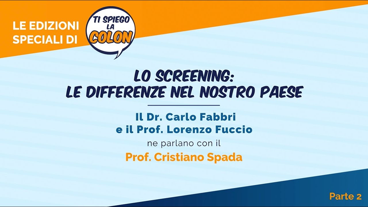 Lo screening: le differenze nel nostro Paese