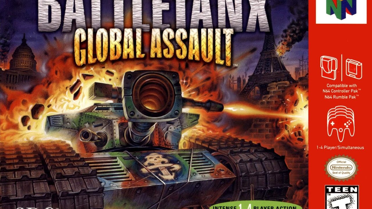 BattleTanx: Global Assault (N64) - Test Gameplay