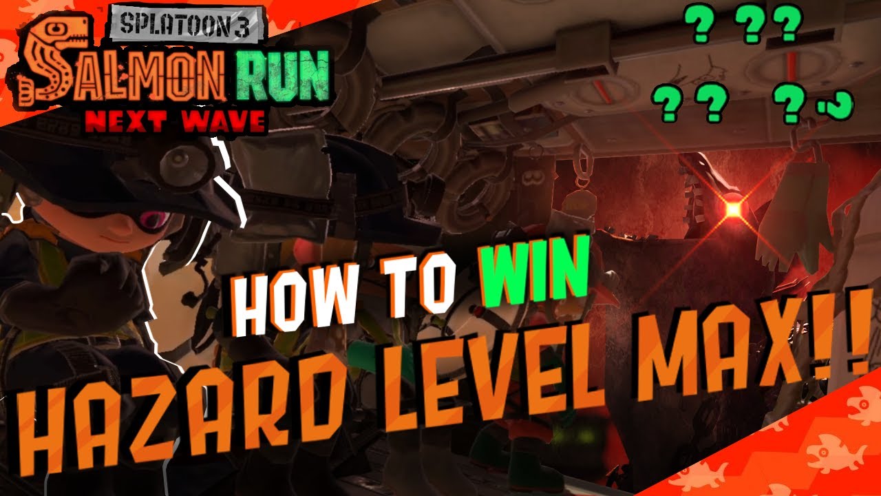 How We Win HAZARD LEVEL MAX In Salmon Run