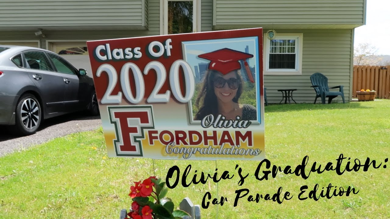 Olivia's Car Parade Graduation 2020
