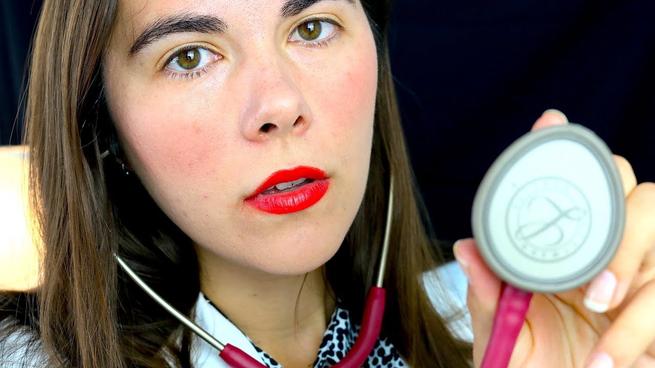 ASMR Breathing Examination for Relaxation