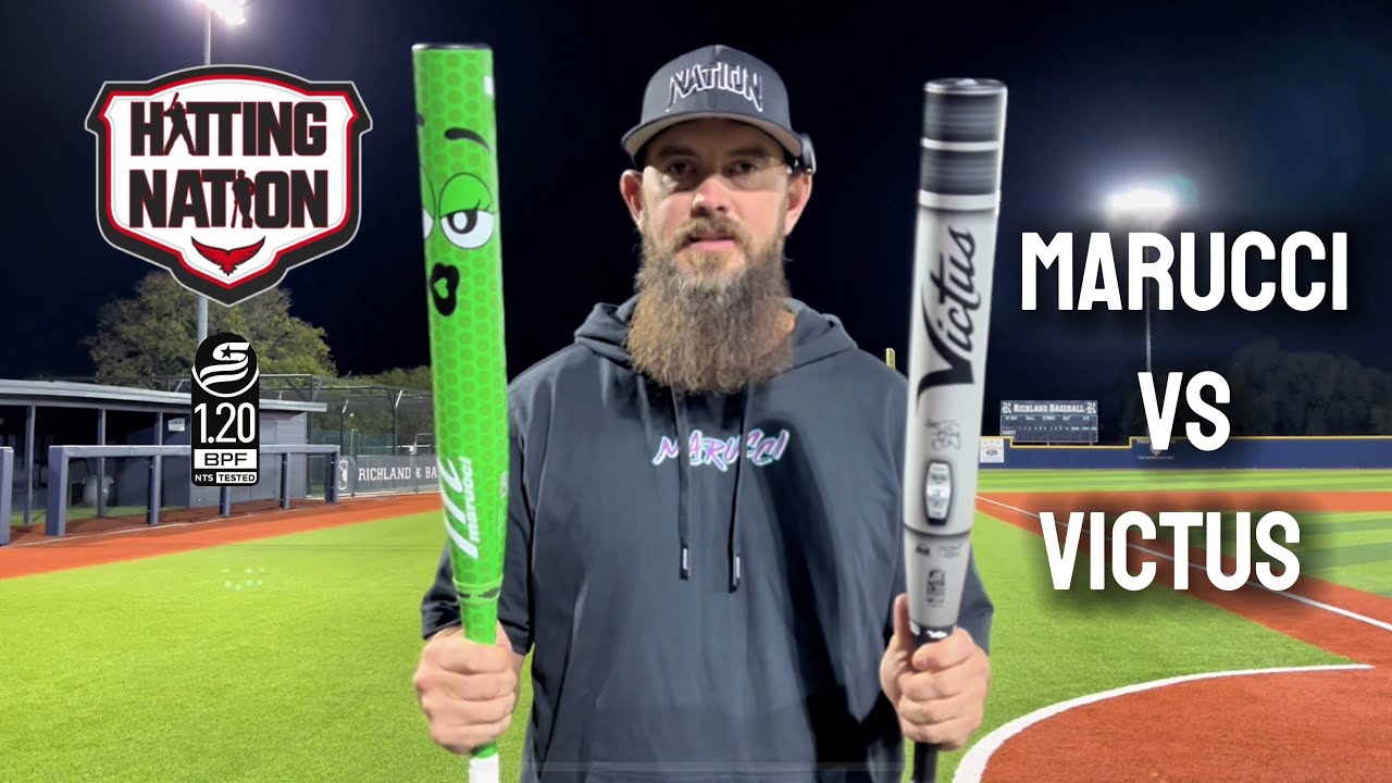Marucci Green Crush против Victus Drop the Mic USSSA Slowpitch