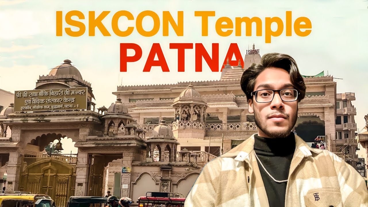 Biggest ISKCON Temple in Bihar 😍| ISKCON Temple Patna | Bihar Travel Vlogs 13