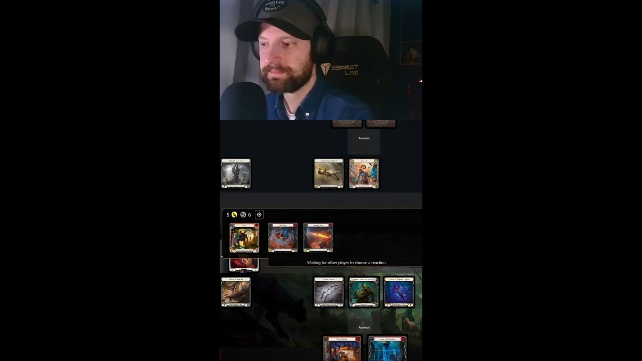 I couldn't believe what I was seeing from Dash IO #shorts #fab #fleshandblood #tcg #tradingardgame