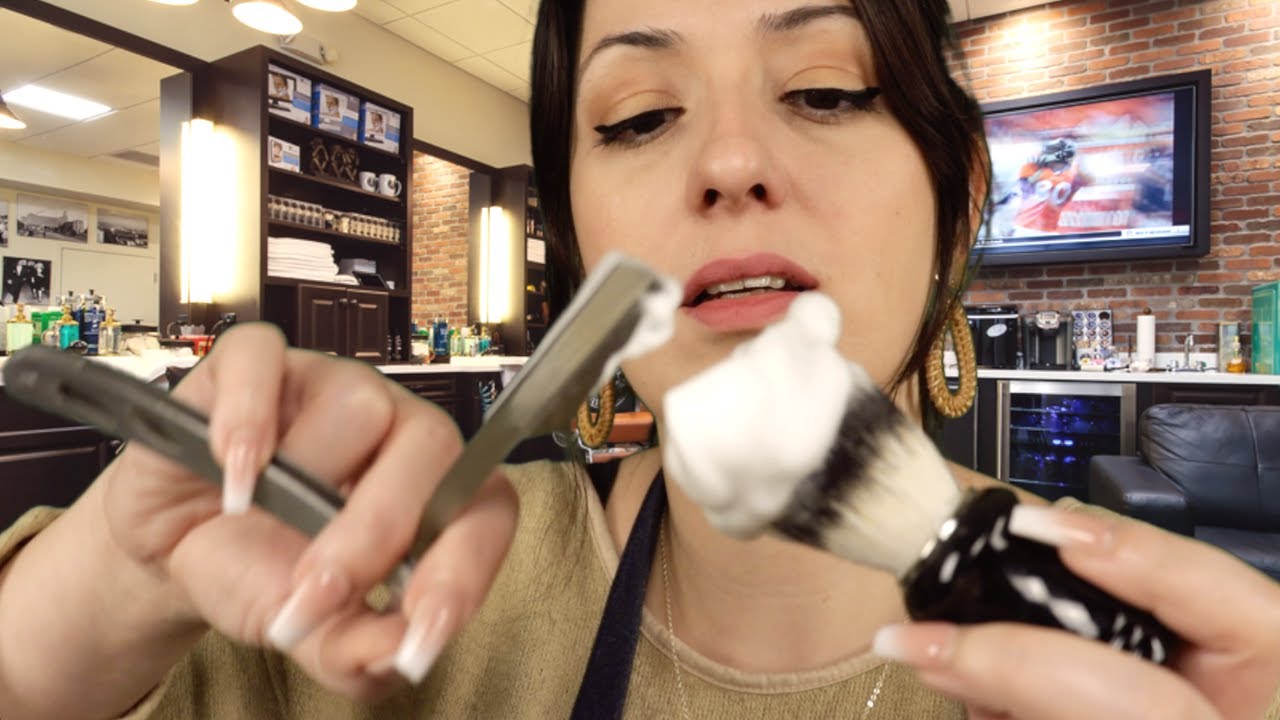 ASMR | Berber Roleplay | Sinekkaydı Tıraşını Yapıyorum | Barber Shop | Türkçe RP ASMR | Erkek Bakım