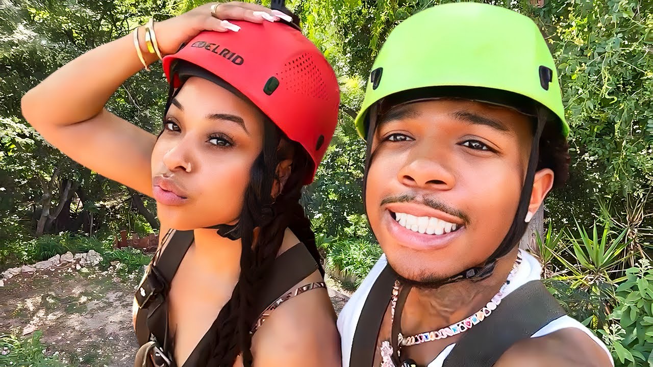 Deshae Frost Goes Ziplining With His Ex In Hawaii..