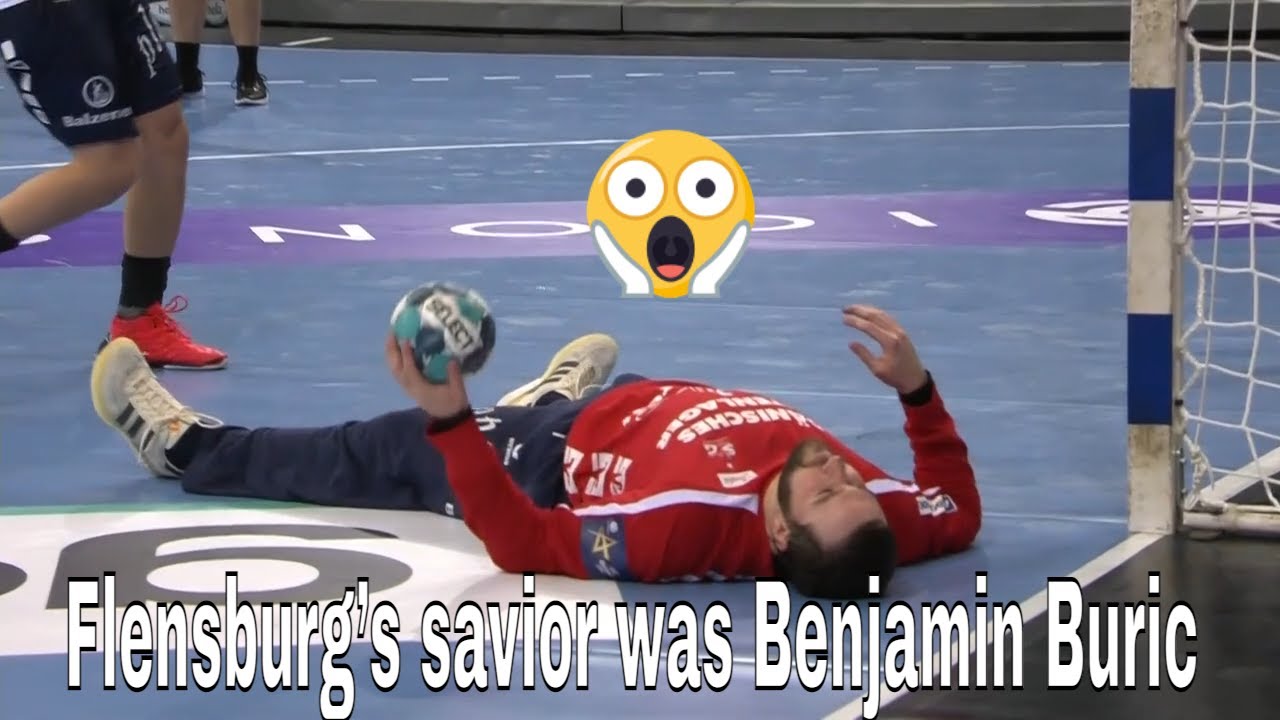 Benjamin Burić Saves SG Flensburg Handewitt VS Paris Saint Germain HB
