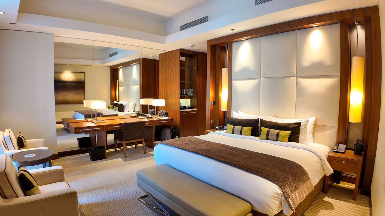 JW Marriot Marquis Hotel Dubai - Deluxe Room [Room Tour 4K]