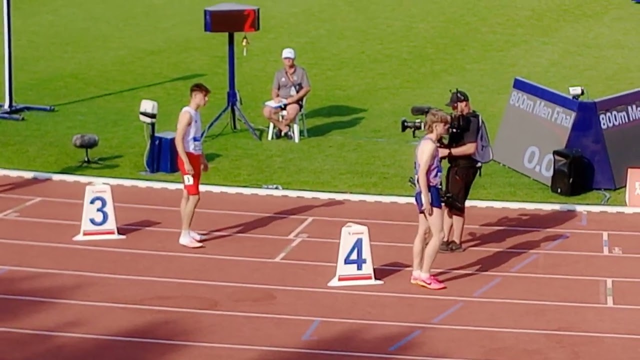 European Athletics U18 Championship Banská Bystrica 2024 800m Men Final