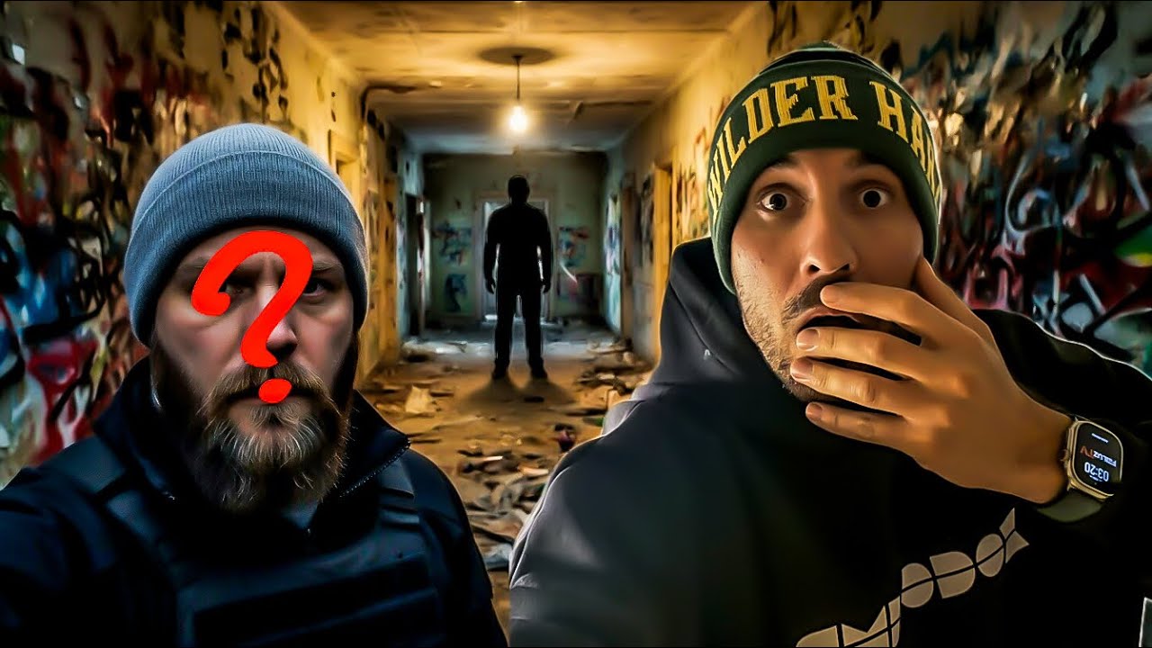 OVERNIGHT im verlassenen HORRORHOTEL – Schritte... plötzlich geht unser Alarm los!