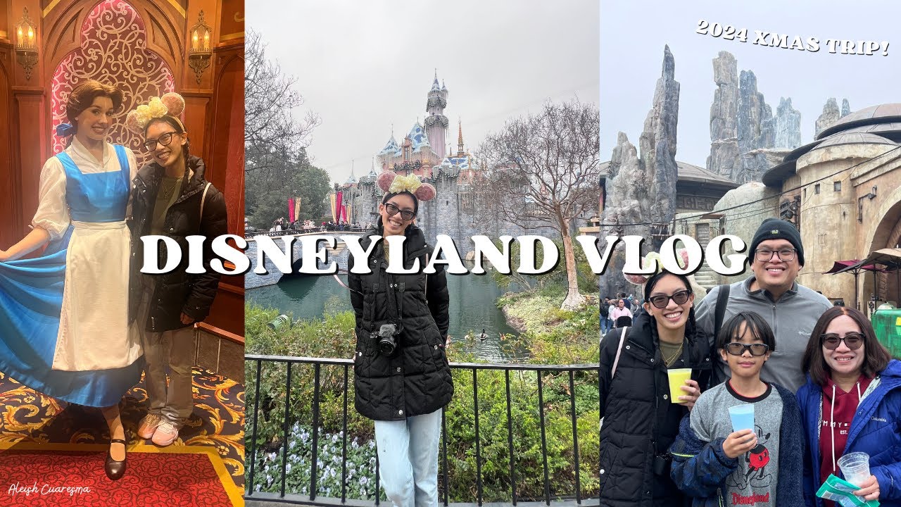 DISNEYLAND VLOG *late xmas '24 edition*