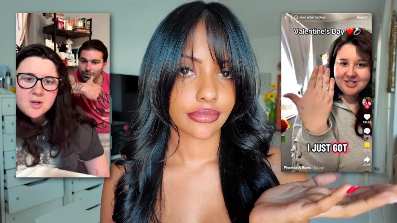 this tiktok couple is a total MESS… (male centered women are dangerous)