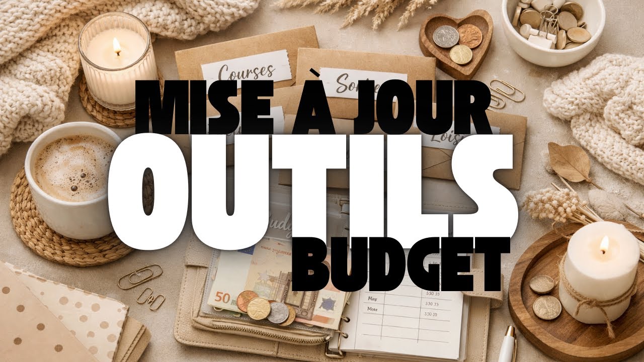 Nouvelle organisation budgétaire🧋Je change mes outils budget | • Méthode des enveloppes ✨
