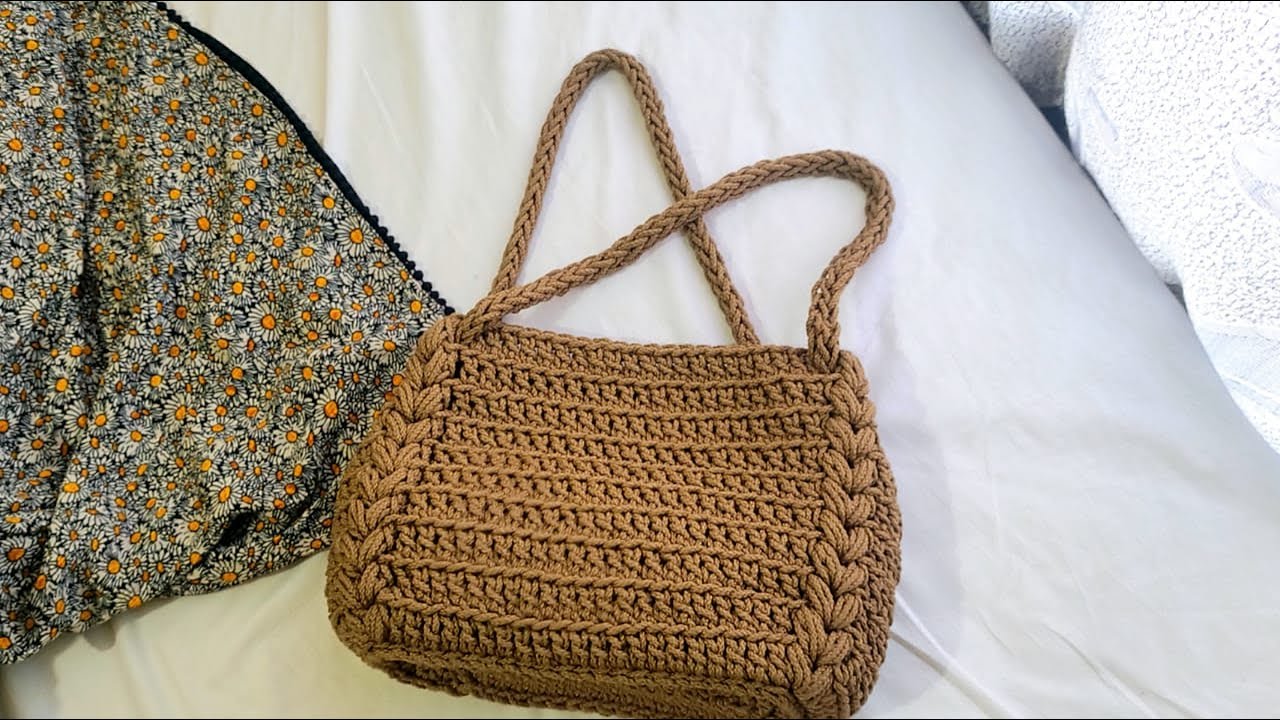 Crochet bag pattern free- Crochet Everyday bag pattern