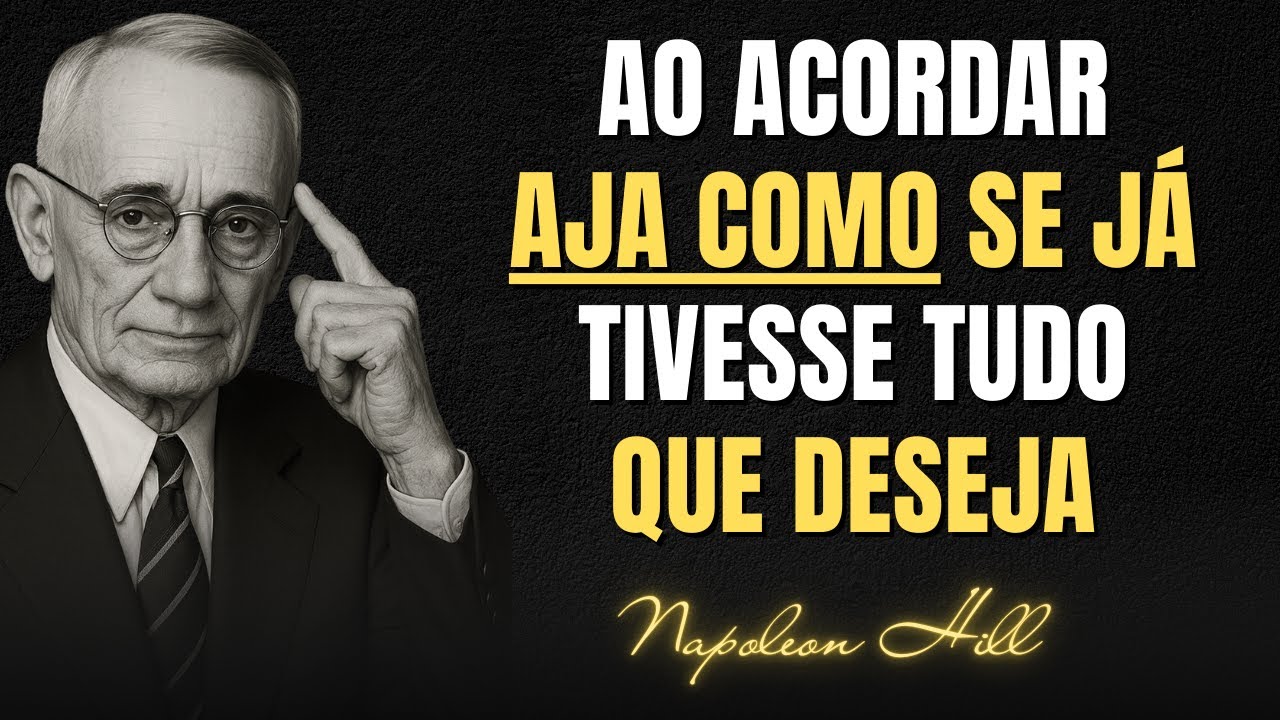 Faça Isso AO ACORDAR e Programe sua Mente para o SUCESSO | Napoleon Hill