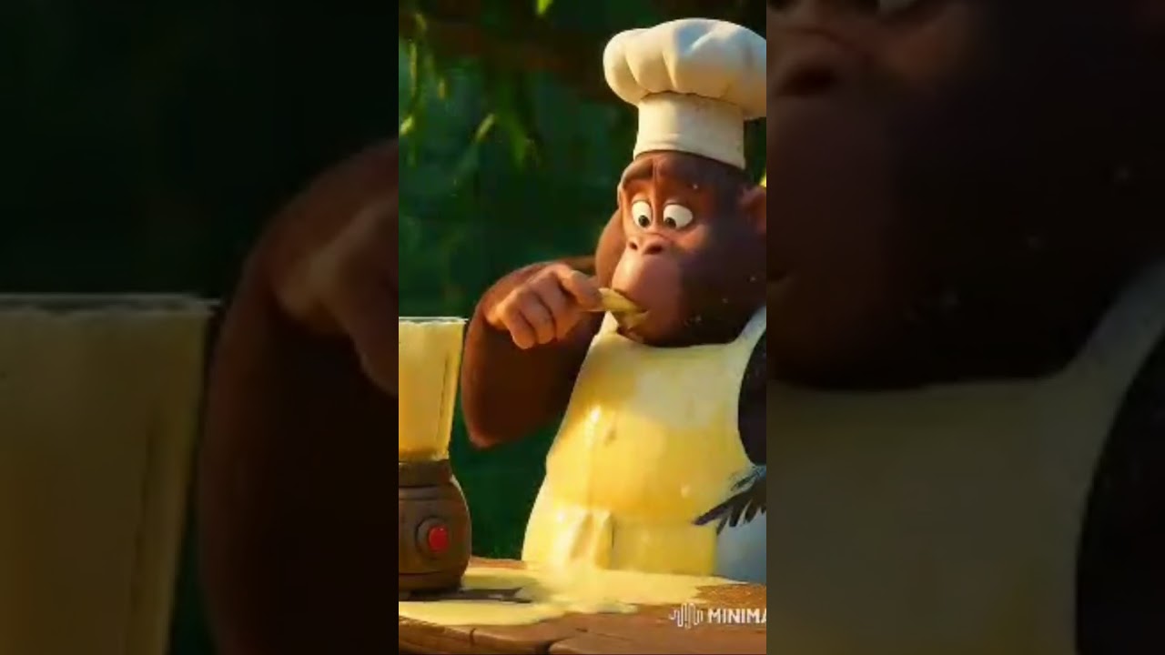 Mr. Gorilla smoothie gone wrong .