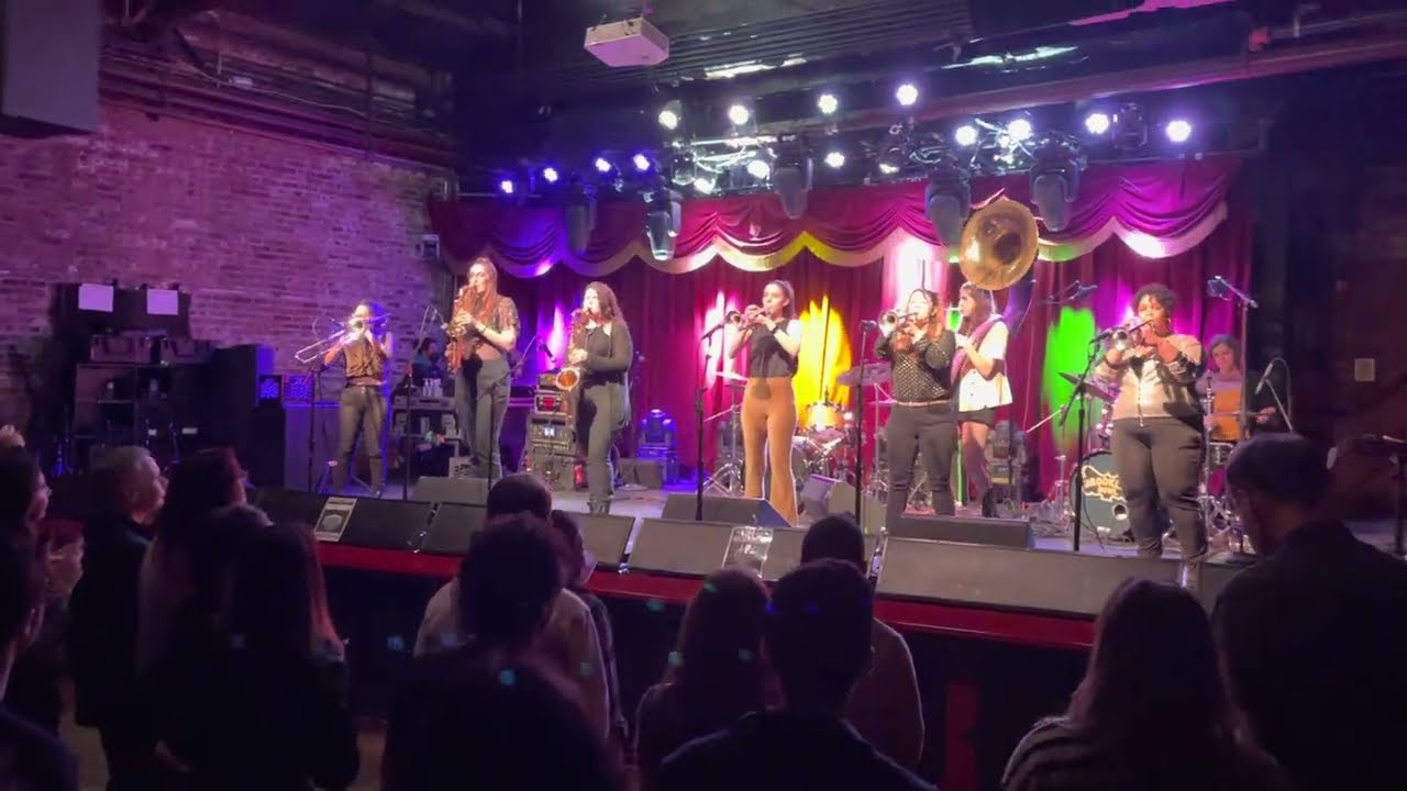 New York Nawty (Brass Queens Original) into Lady Marmalade (cover) LIVE at Brooklyn Bowl Feb 3, 2022