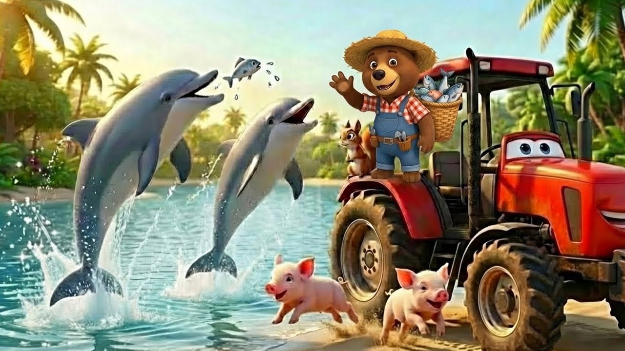 McQueen em apuros! Macaquinho e o esquilo correm para ajudar! 🐒🐿️🚗🔥| Desenho Infantil