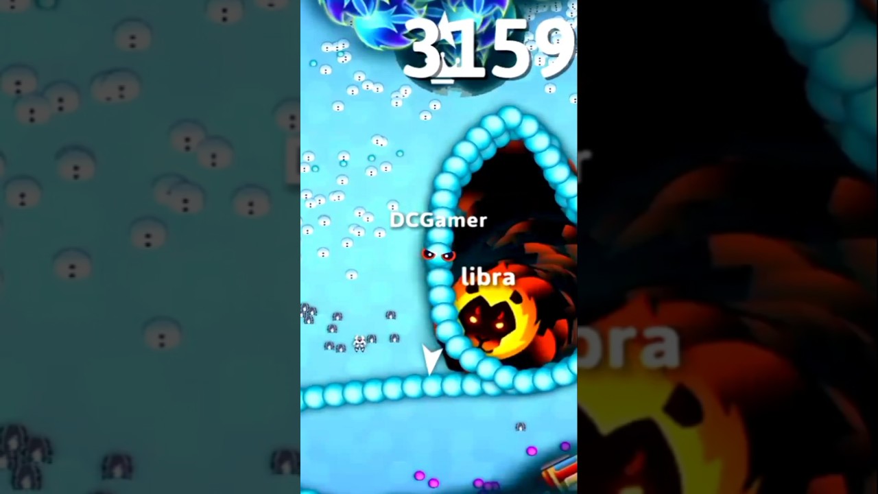Epic Snake.io 🐍 hack gameplay killing tops biggest snakes 😱 #shorts #snakeio