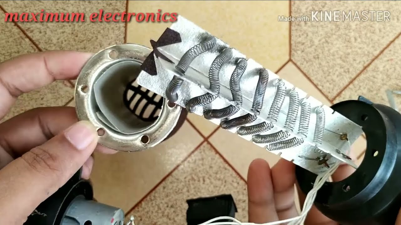 What inside hot air gun