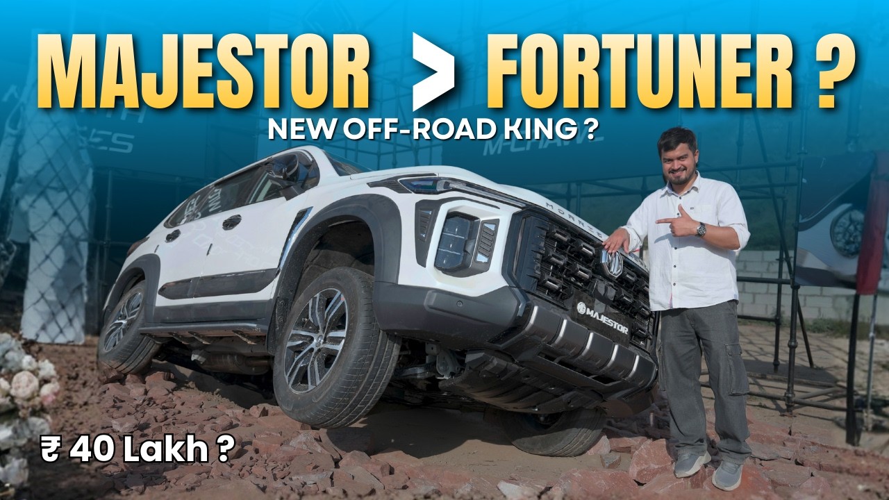 Finally a Worthy Fortuner Rival? Meet the 2026 MG Majestor 🔥
