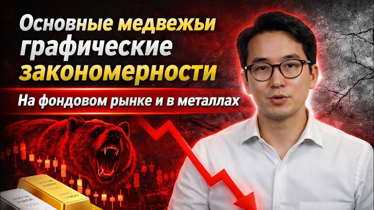 Основные медвежьи графические закономерности на фондовом рынке и в металлах